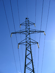 Image showing Electricity pylon