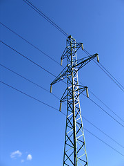 Image showing Electricity pylon