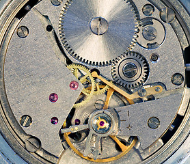 Image showing Mechanism of a watch