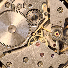 Image showing Mechanism of a watch