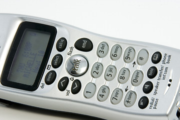 Image showing Isolated Telephone