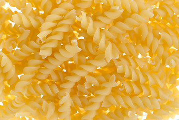 Image showing Pasta fusili 