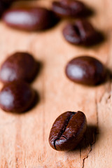 Image showing fried coffee beans