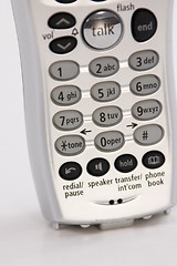 Image showing Isolated Telephone - Close Up