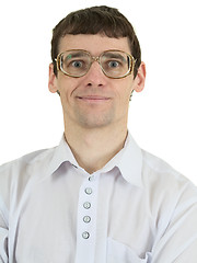 Image showing Portrait man in spectacles