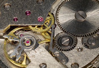 Image showing Mechanism of a watch