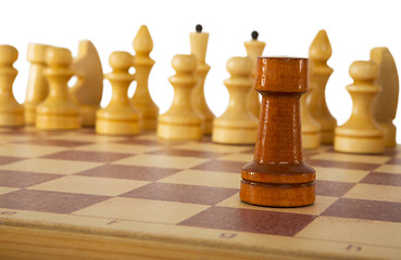 Image showing Chess rook;chessman, chessmen