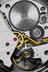 Image showing Mechanism of a watch