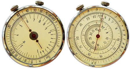 Image showing Mechanical measuriment - two sides