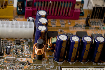 Image showing Macro image of circuit board