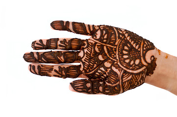 Image showing Mehandi