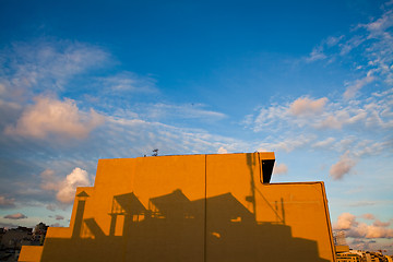 Image showing Sunset in Sliema, Malta