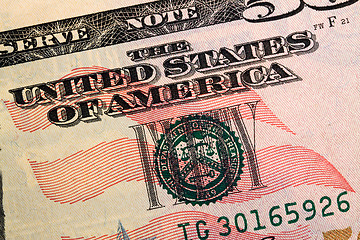 Image showing  American dollars