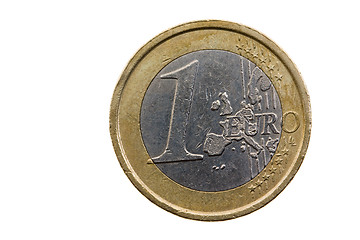 Image showing One euro