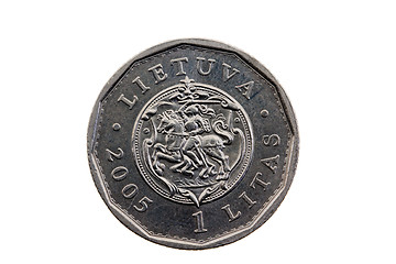 Image showing Lithuanian coin