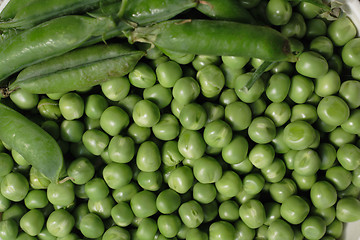 Image showing green pea