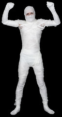 Image showing Man in bandage