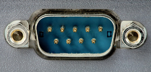 Image showing Com-port connector