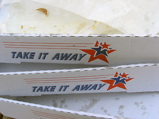 Image showing Empty take out