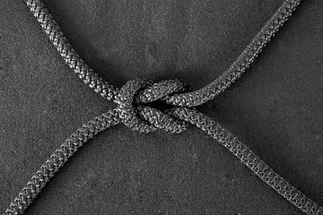 Image showing Knot on cord