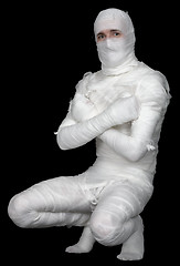 Image showing Man in bandage