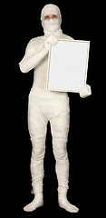 Image showing Mummy with blank frame