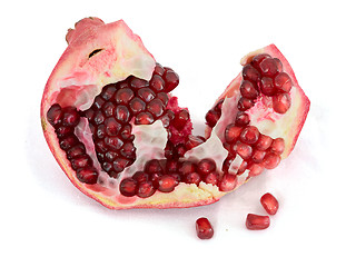 Image showing Pomegranate on a white background