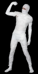 Image showing Man in bandage