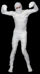 Image showing Man in bandage