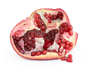 Image showing Pomegranate on a white background
