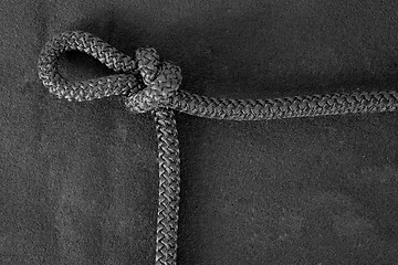 Image showing Knot on cord