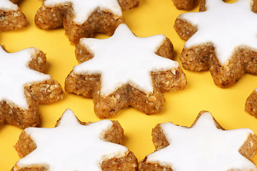 Image showing Cinnamon star cookies