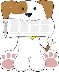 Image showing Puppy Love Newspaper