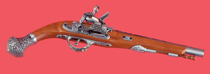 Image showing Ancient pistol 
