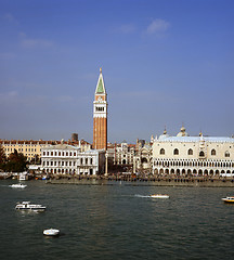 Image showing San Marco basilica and square