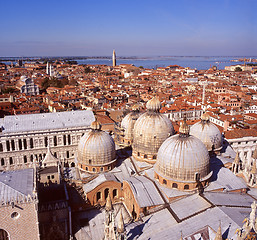 Image showing Venice from above