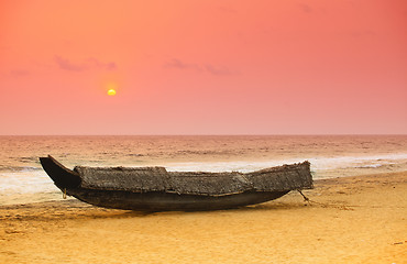 Image showing Kerala sunset