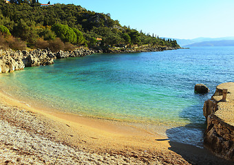 Image showing Nissaki beach, Corfu