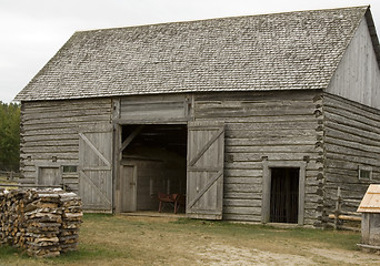 Image showing wooden barn