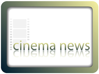 Image showing News cinema