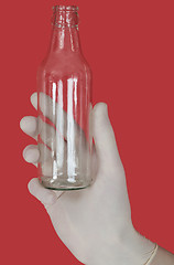 Image showing Bottle on hand