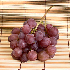 Image showing Grapes on mat