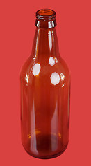 Image showing Brown glasses bottle