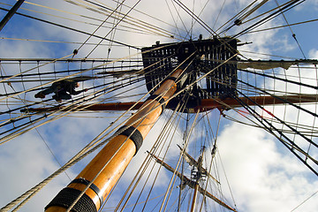 Image showing Rigging