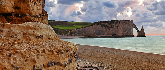 Image showing Landscape in Normandy