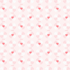 Image showing Seamless heart pattern