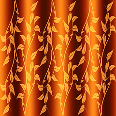 Image showing Abstract background of leaves