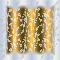 Image showing Abstract background of leaves