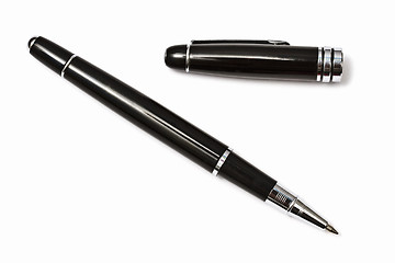 Image showing Black Ballpoint Pen 