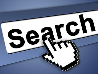 Image showing search the internet